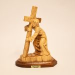 Jesus Holding the Cross