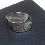 "2 Olive Leaves" Ring