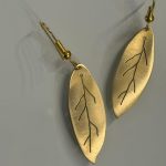 Olive Leaf Earrings