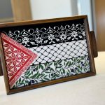 Palestine Flag Tray