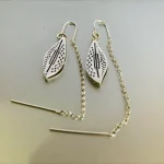 Silver Kuffiya Earring